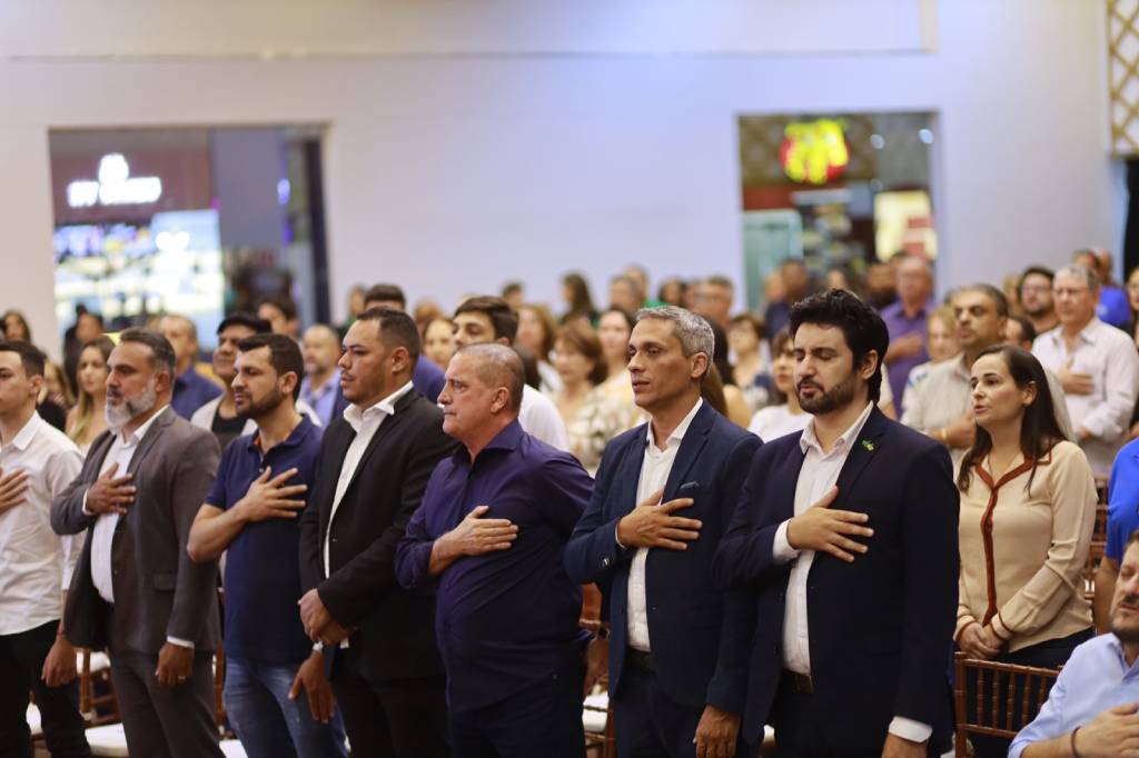 Organizado por Gayer, evento de Onyx Lorenzoni recebe governador e várias autoridades - Foto: Fábio Marques