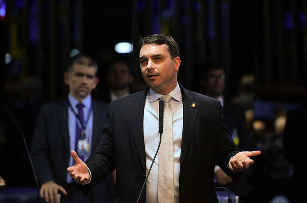 Senador Flávio Bolsonaro (PL-RJ) (Foto: Roque de Sá/Agência Senado)
