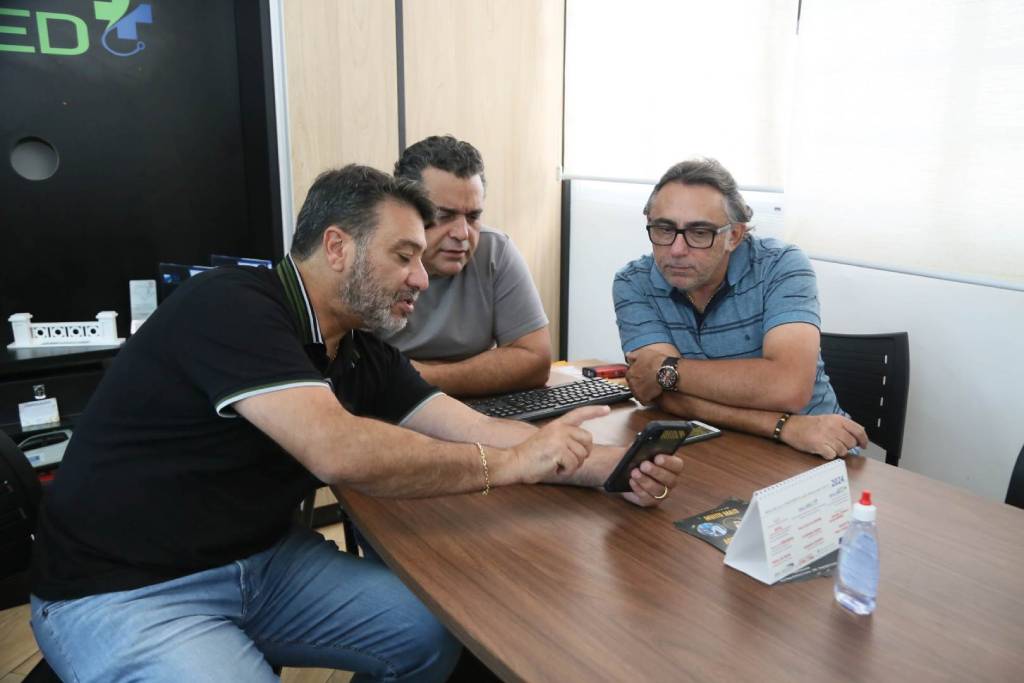 Presidente da Câmara de Mogi visita Sincomércio para discutir demandas dos comerciantes locais - Foto: Divulgação