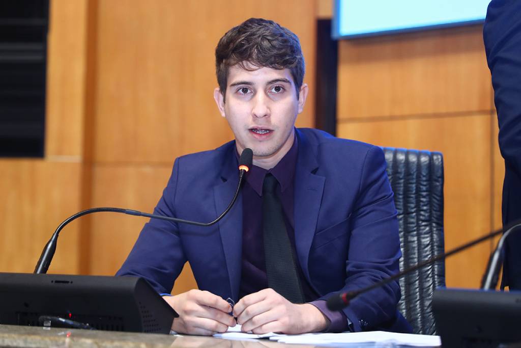 Deputado Lucas Polese (PL-ES): divisão de banheiros de acordo com o sexo biológico é medida protetiva / Foto: Mara Lima
