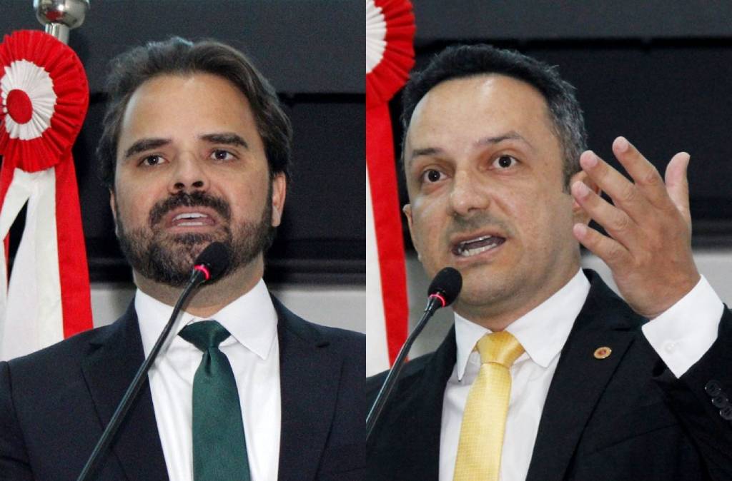 Deputado Estadual Toni Cunha (PL-PA) e o Deputado Estadual Rogério Barra (PL-PA) - Foto: Divulgação/Ascom