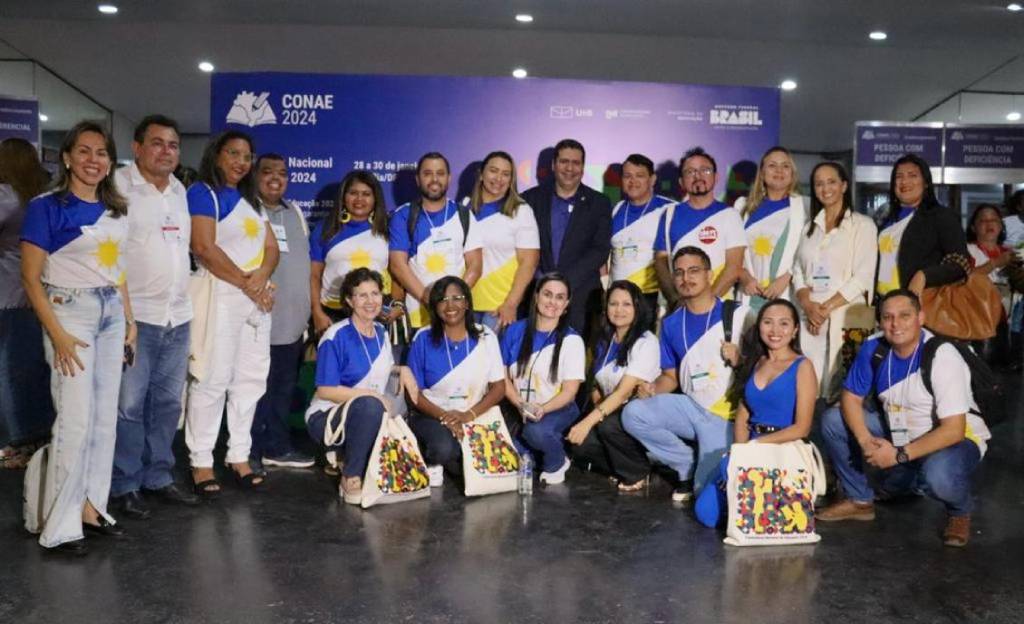 O deputado estadual Marcus Marcelo (PL-TO) participou, em Brasília, da Conferência Nacional da Educação (Conae 2024), realizada nos dias 28 a 30 de janeiro