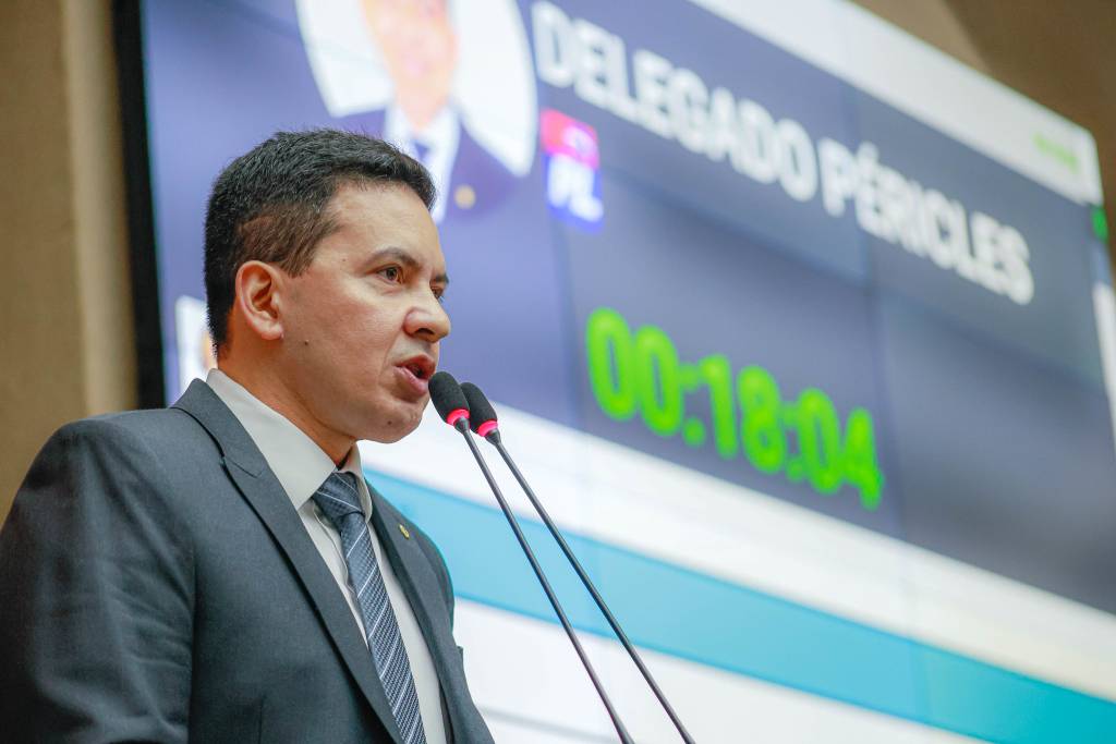 Deputado estadual Delegado Péricles (PL-AM) - Foto: Marcio James