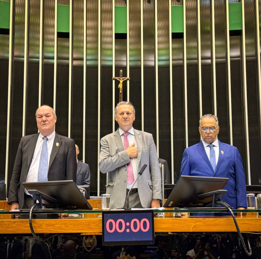Deputado federal Giovani Cherini (PL-RS), a cerimônia destacou a importância desse marco legislativo para a valorização e reconhecimento dos profissionais técnicos industriais em todo o Brasil - Foto: Assessoria de Imprensa do Deputado