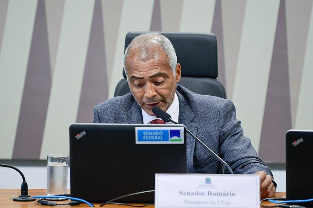 A iniciativa é de Romário (PL-RJ), presidente da Comissão - Foto: Pedro França/Agência Senado