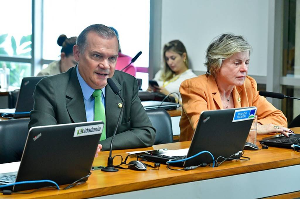 Segundo Wellington Fagundes (PL-MT), grande parte da produção se perde nas rodovias; Buzetti criticou suspensão do projeto da Ferrogrão pelo STF – Foto: Waldemir Barreto/Agência Senado