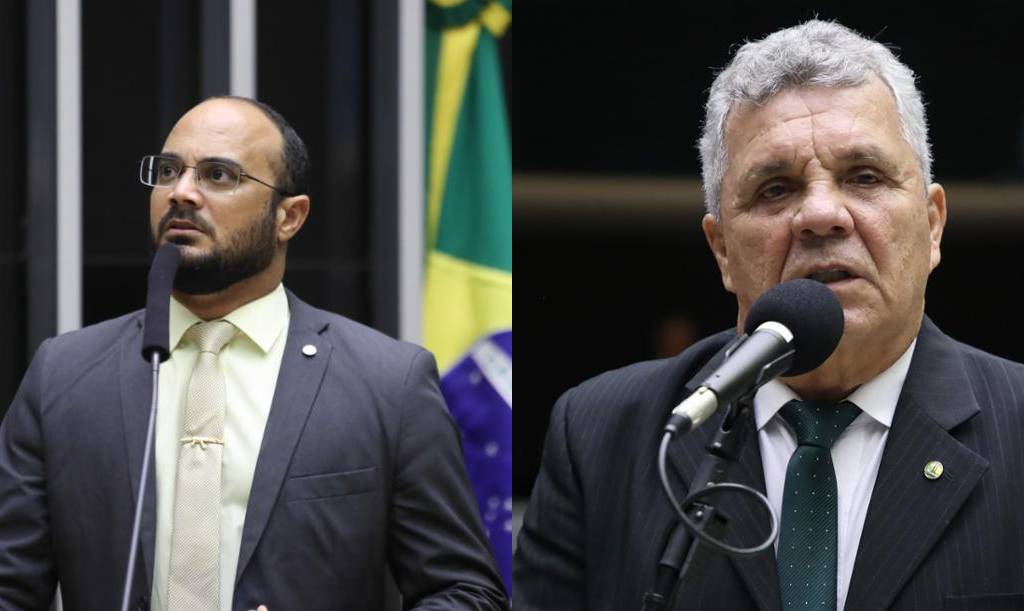 Deputado Capitão Alden (PL-BA) e o Deputado Alberto Fraga (PL-DF) - Foto: Divulgação/Agência Câmara