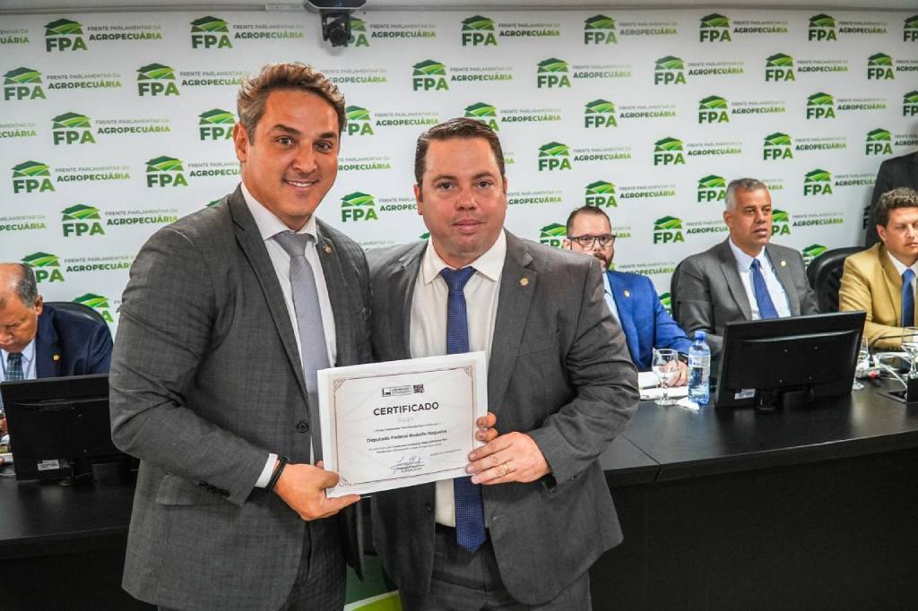 Deputado federal Luciano Zucco (PL-RS) e o deputado federal Rodolfo Nogueira (PL-MS)- Foto: Divulgação/Assessoria de Imprensa