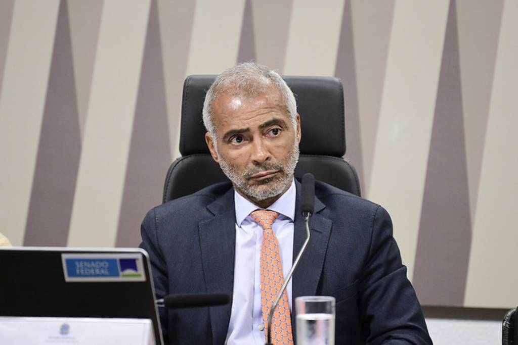 Presidente da CEsp, senador Romário (PL-RJ) - Foto: Pedro França/Agência Senado