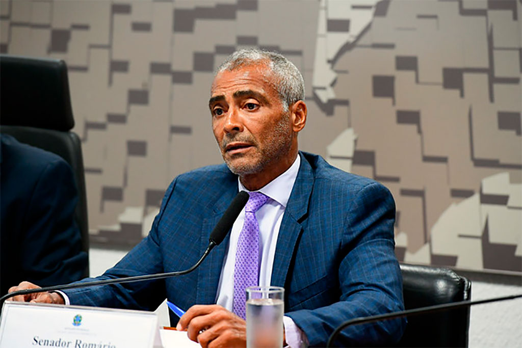 Projeto de Lei , do senador Romário (PL-RJ), aprovado na CCJ - Foto: Marcos Oliveira/Agência Senado