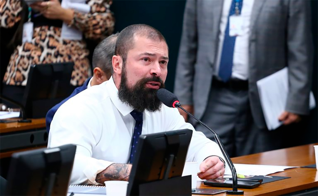 Relator, deputado Delegado Paulo Bilynskyj (PL-SP) – Foto: Vinicius Loures/Câmara dos Deputados
