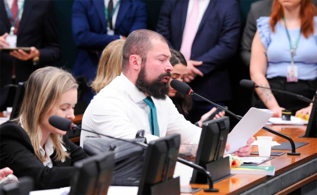 Deputado Delegado Paulo Bilynskyj (PL-SP) – Foto: Renato Araujo/Câmara dos Deputados