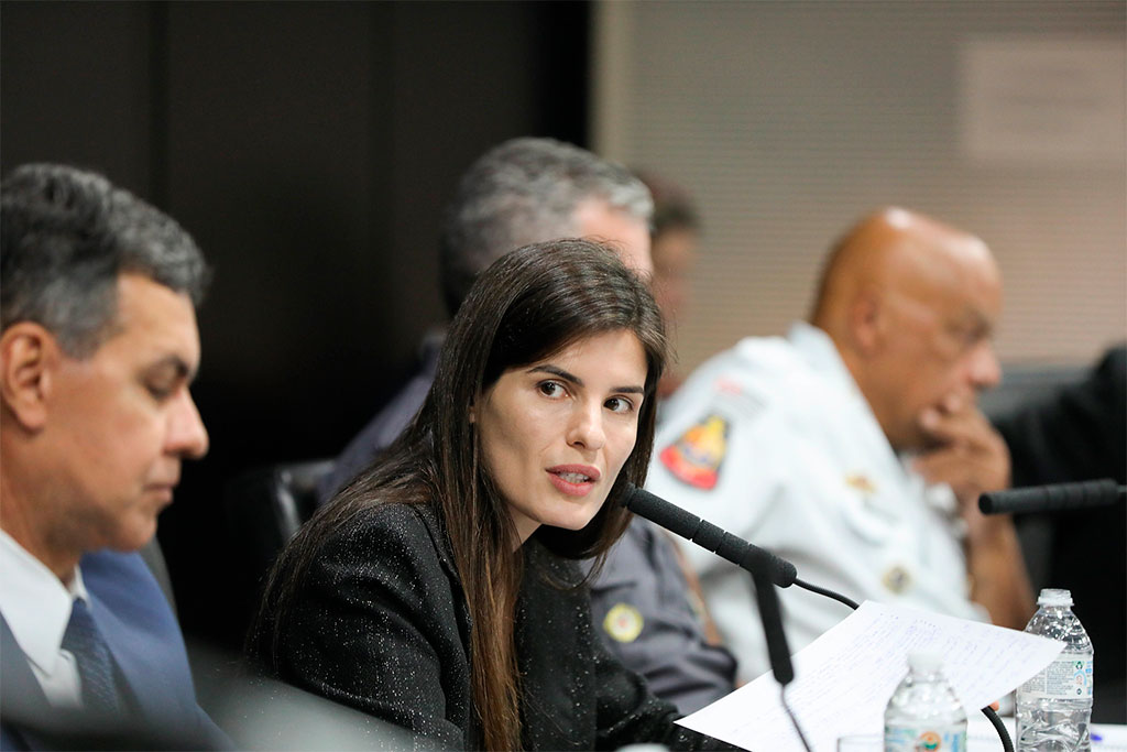 Deputada Dani Alonso (PL-SP), presidiu o evento do Colegiado na ALESP - Foto: Bruna Sampaio