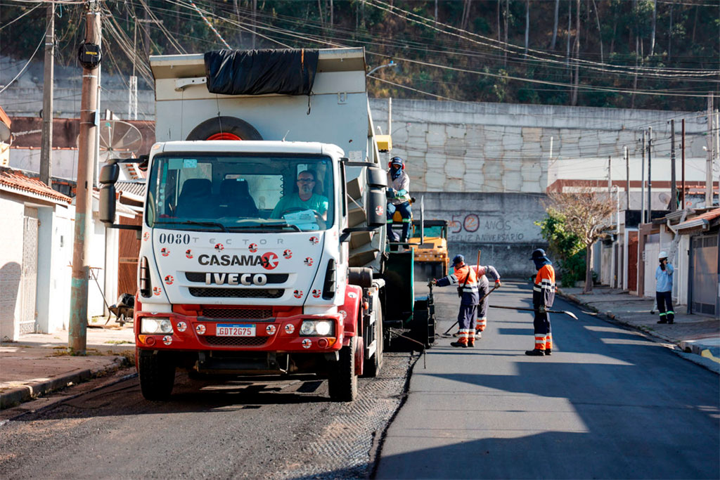 Rua do Catete em processo de requalificação - Foto: PMJ