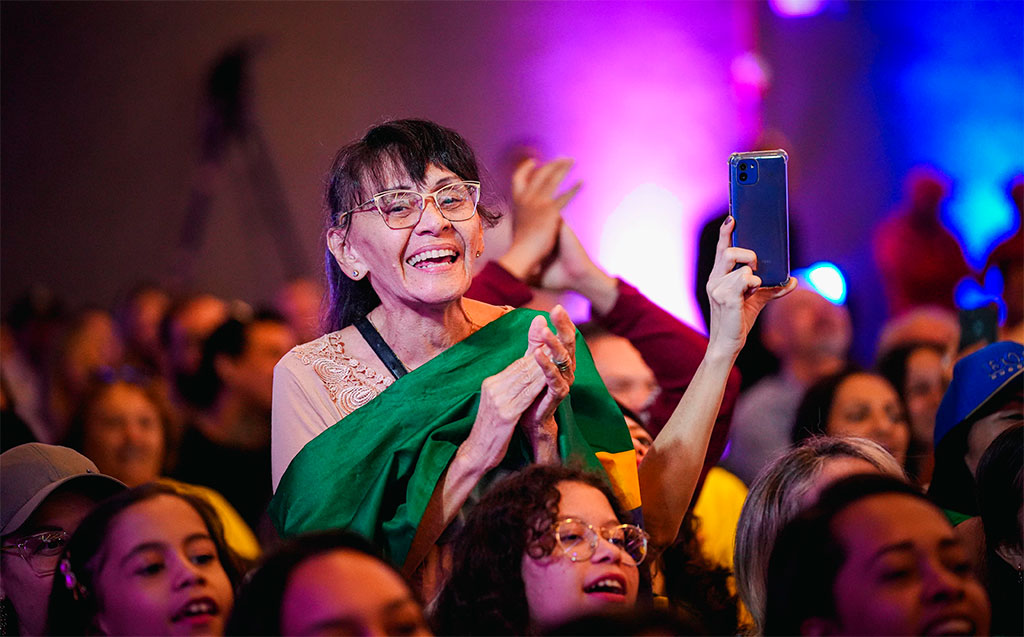 Aldilene Lima percorreu 330 km para participar de seu primeiro encontro político - Foto: divulgação/PL Mulher
