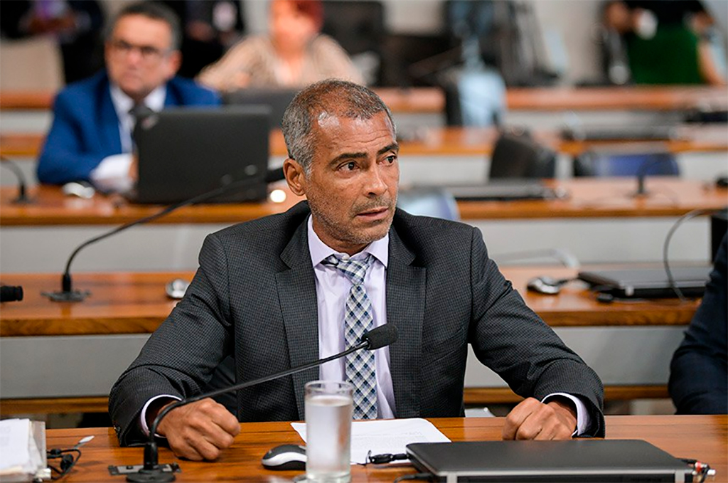 Senador Romário (PL-RJ) - Foto: Pedro França/Agência Senado