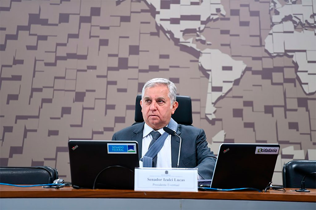 Senador Izalci Lucas (PL-DF) é autor de cinco requerimentos para o ciclo de audiências – Foto: Edilson Rodrigues/Agência Senado