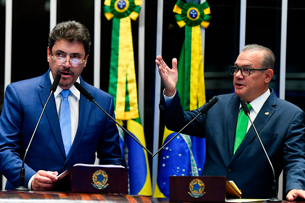 Wellington Fagundes (PL-MT) e Wilder Morais (PL-GO) argumentam que a rodovia seria importante para o escoamento da produção agropecuária de Mato Grosso, que exporta soja, algodão, milho e carne – Foto: divulgação/ Agência Senado