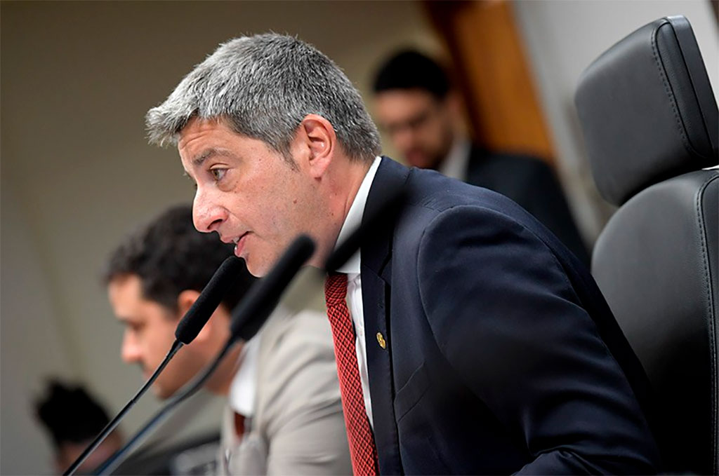 Relator da matéria, Portinho (PL-RJ) conduziu a audiência - Foto: Saulo Cruz/Agência Senado