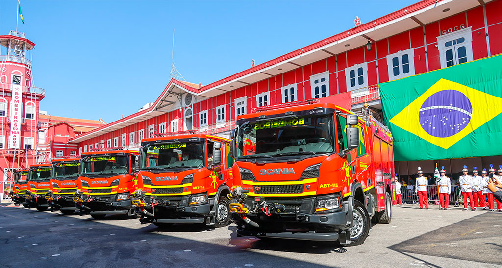 Frota do Corpo de Bombeiros é reforçada com 40 novas ferramentas de combate a incêndio Auto Bomba Tanque. (Marcelo Régua)