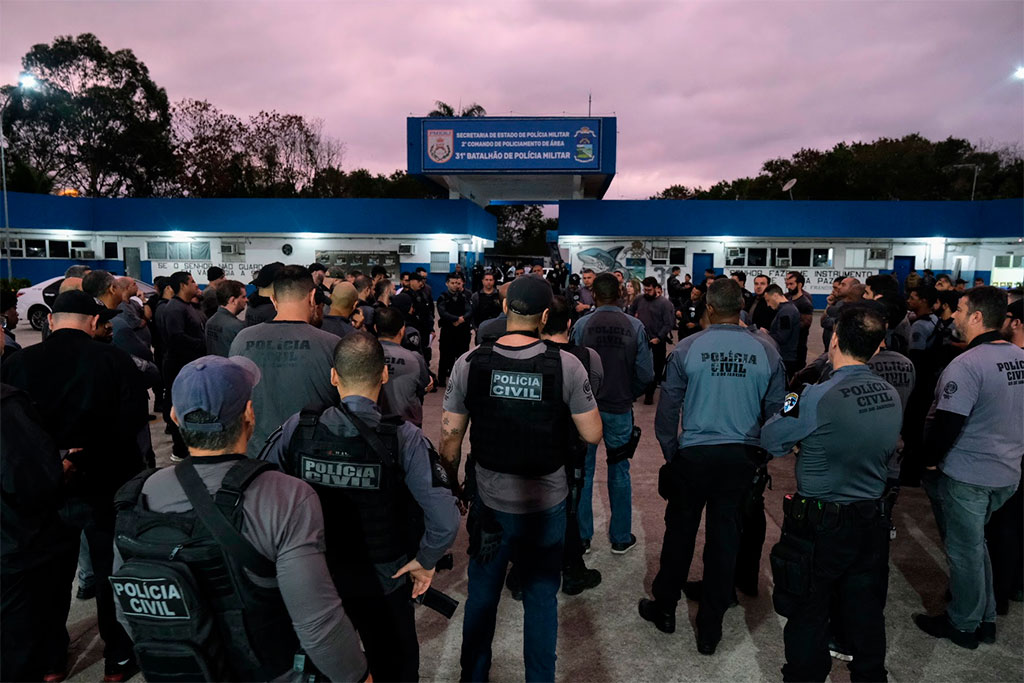 Ação Estruturada das Forças de Segurança na Zona Oeste. Foto: Carlos Magno