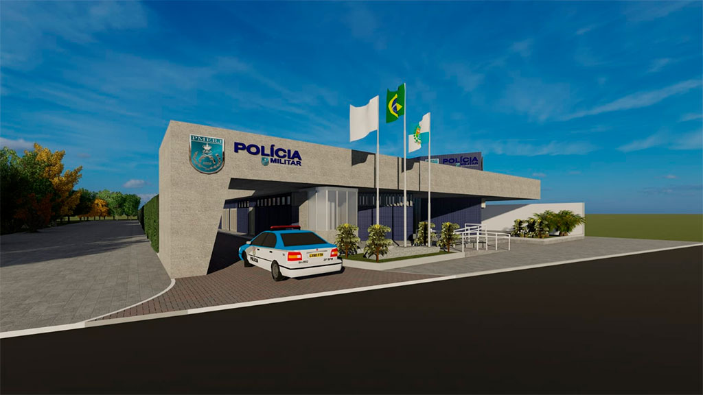 Três novos batalhões da Polícia Militar serão construídos e inaugurados até o fim do ano que vem. (Divulgação Gov RJ)
