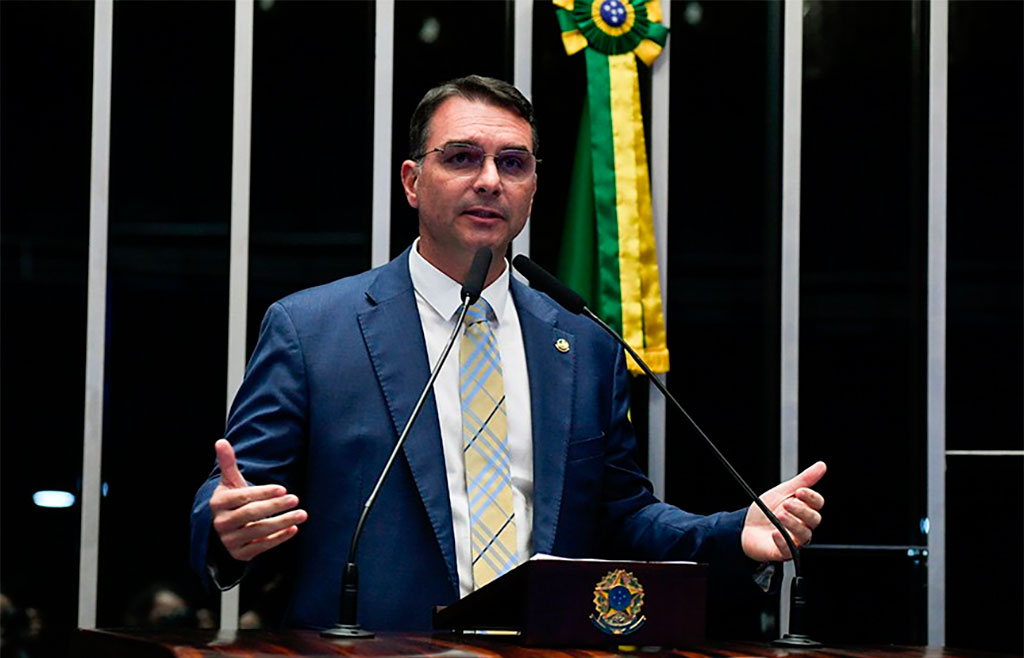 Senador Flávio Bolsonaro (PL-RJ) - Foto: Jefferson Rudy/Agência Senado
