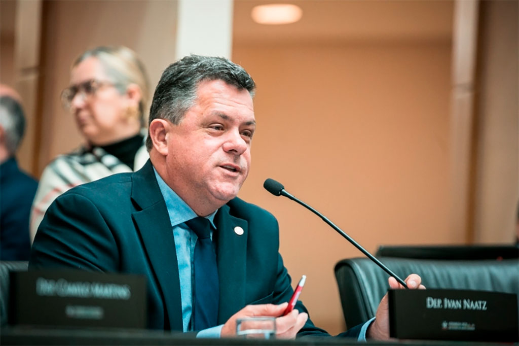 Deputado Ivan Naatz (PL-SC). FOTO: Divulgação/ALESC