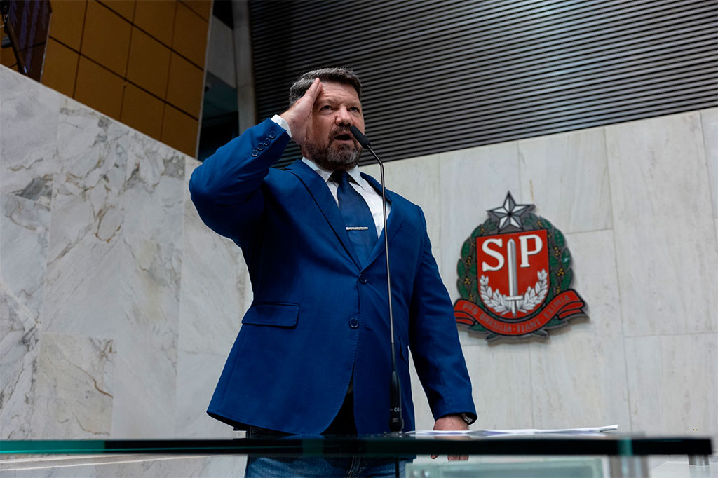 Deputado Major Mecca (PL-SP) - Foto: Da Assessoria do deputado Major Mecca