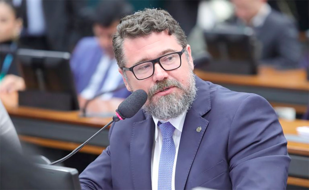 Autor da proposta, deputado Marcos Pollon (PL-MS): medida busca preservar a ordem pública - Foto: Mario Agra / Câmara dos Deputados
