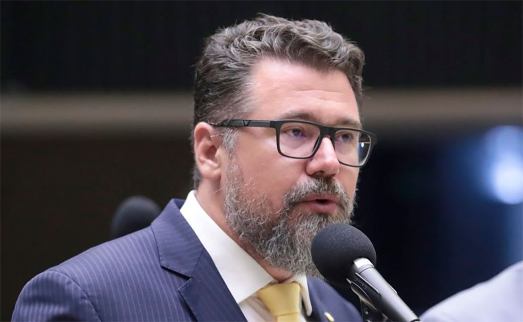 Deputado Marcos Pollon (PL-MS), autor do projeto de lei – Fonte: Zeca Ribeiro / Câmara dos Deputados