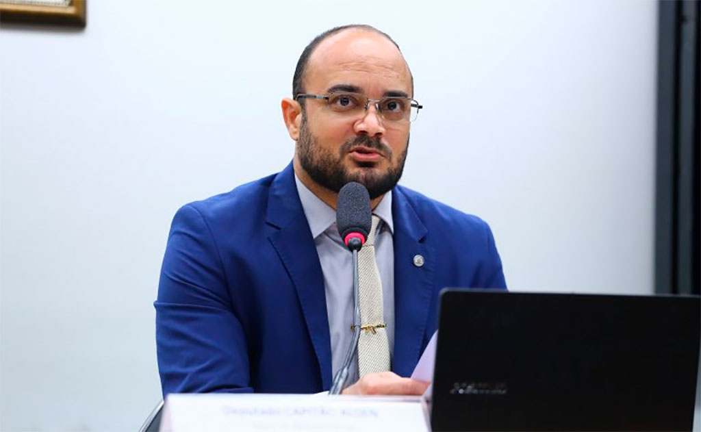 Deputado Capitão Alden (PL-BA), um dos autores do projeto – Foto: Vinicius Loures/Câmara dos Deputados