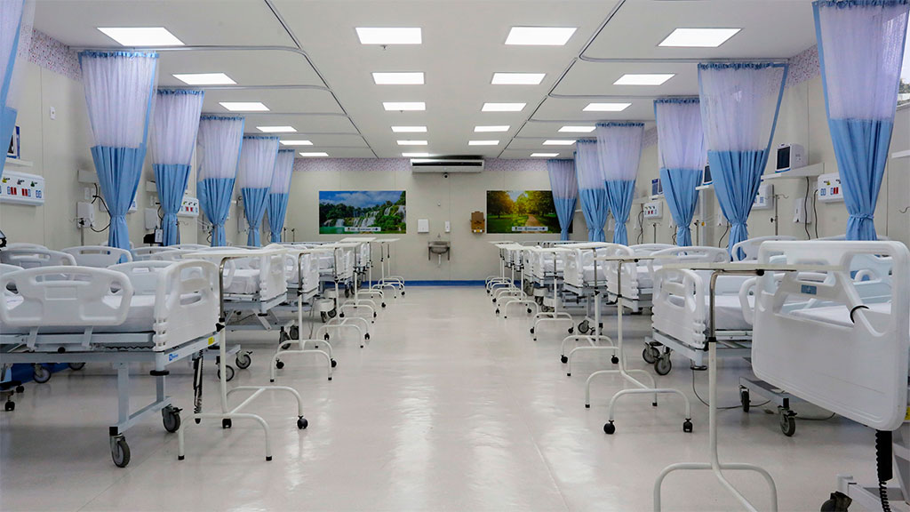 A ampliação da enfermaria de neurocirurgia, que contava com 13 leitos e agora passa a ter 22, foi batizada em homenagem ao renomado neurocirurgião Dr. Paulo Niemeyer Filho - Foto: (Philippe Lima)