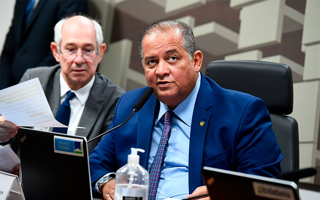Senador Eduardo Gomes (PL-TO) preside a Comissão de Comunicação e Direito Digital (CCDD) – Foto: Roque de Sá/Agência Senado