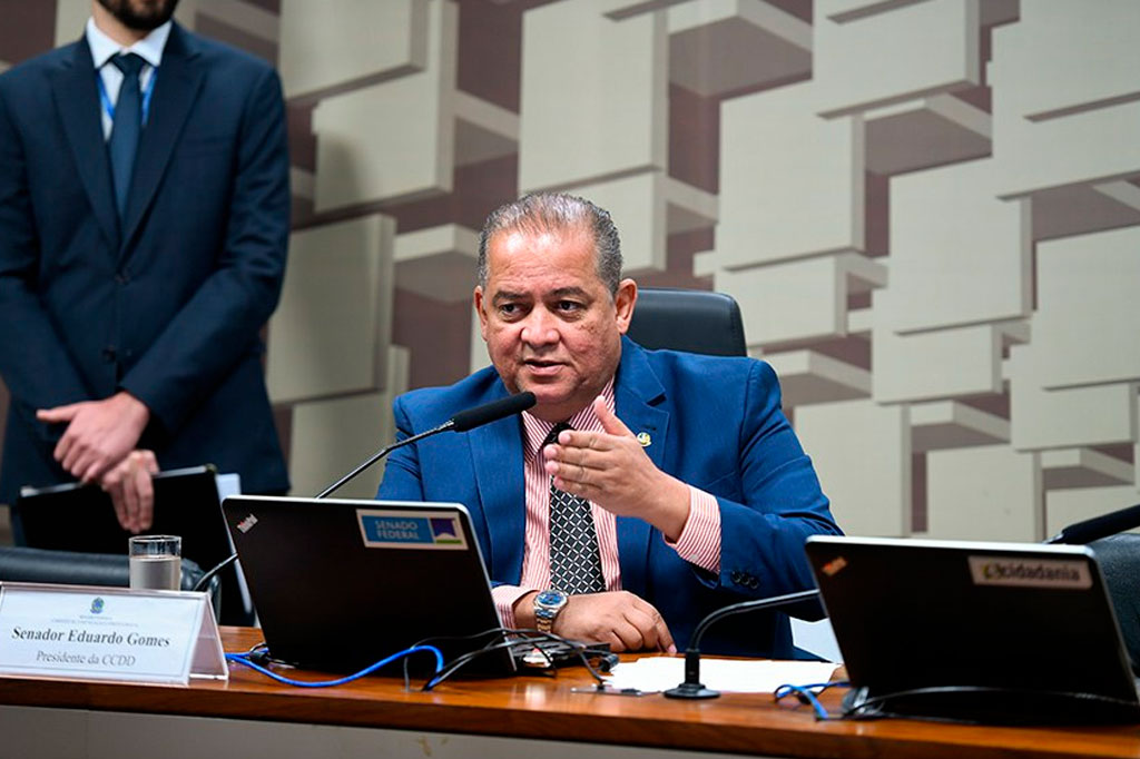 Eduardo Gomes preside a Comissão de Comunicação e Direito Digital – Foto: Edilson Rodrigues/Agência Senado