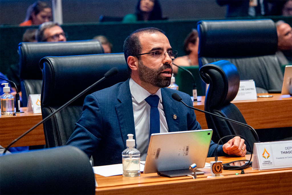 Deputado distrital Thiago Manzoni (PL-DF) - Foto: Carolina Curi/Agência CLDF