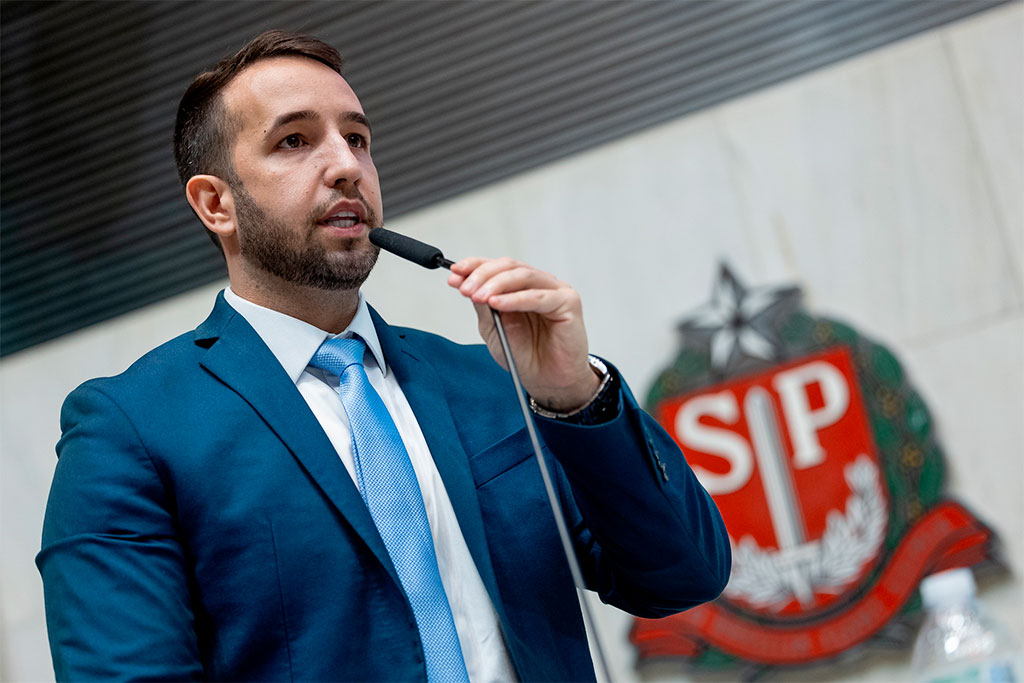 Deputado estadual Tenente Coimbra (PL-SP) - Foto: da Assessoria do deputado Tenente Coimbra