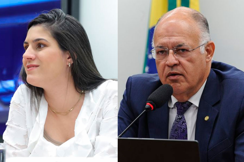 Autora do Projeto Deputada Chris Tonietto (PL-RJ) e o Relator Pastor Eurico (PL-PE) - Foto: divulgação/Agência Camara de Notícias