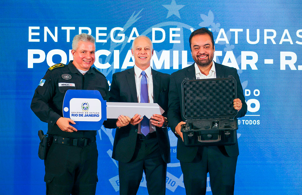 As 38 novas viaturas e os 24 drones entregues pelo Governo do Estado vão fortalecer as ações de inteligência da Polícia Militar - Foto: (Marcelo Regua)