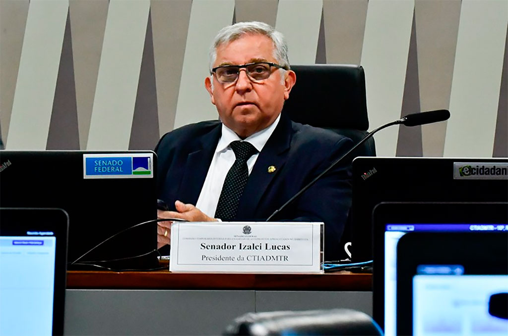 Izalci Lucas (PL-DF) é o chefe do grupo de trabalho criado para apresentar sugestões de ajustes ao projeto de regulamentação – Foto: Waldemir Barreto/Agência Senado