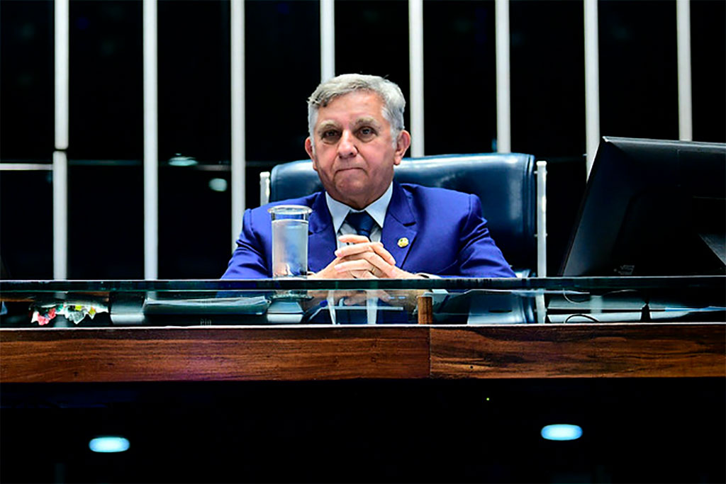 Senador Izalci Lucas (PL-DF) - conduz sessão - Foto: Pedro França/Agência Senado