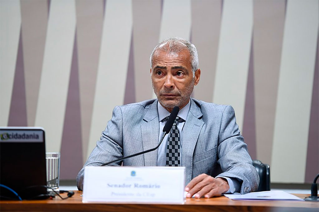O grupo foi criado a pedido de Romário (PL-RJ), que é o presidente da Comissão de Esporte (CEsp) do Senado – Foto: Edilson Rodrigues/Agência Senado