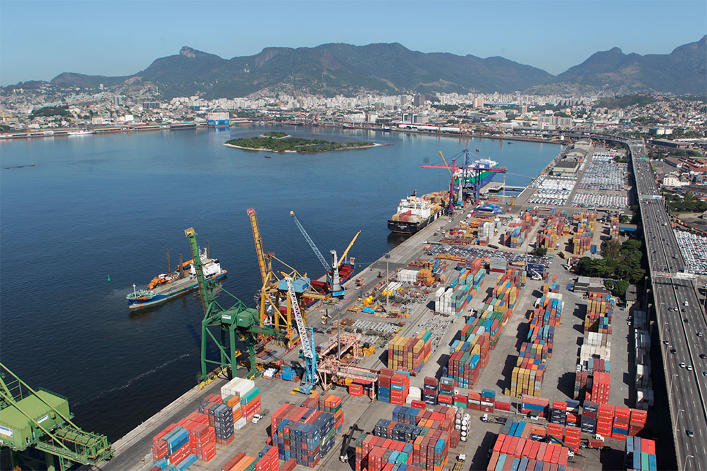 Nos nove primeiros meses de 2024, o Estado do Rio respondeu por 13,6% das exportações nacionais – Foto: (Divulgação) 