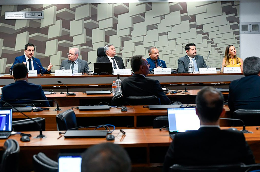 Serviço eletrônico e processos judiciais foram abordados na última audiência de grupo de trabalho da CAE – Foto: Jefferson Rudy/Agência Senado