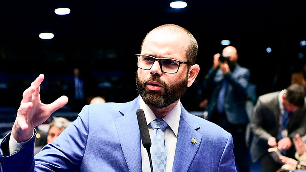 Autor do projeto, Jorfe Seif (PL-SC) diz que é preciso combater os atos terroristas e também suas redes de financiamento – Foto: Pedro França/Agência Senado