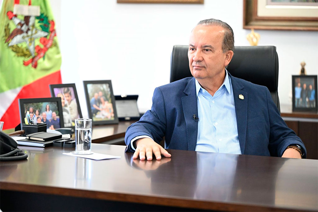 Governador Jorginho Mello (PL-SC) - Foto: Eduardo Valente/Secom
