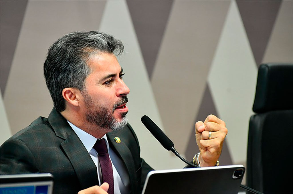 Marcos Rogério (PL-RO) foi relator, no Senado, do projeto que originou a lei – Foto: Geraldo Magela/Agência Senado