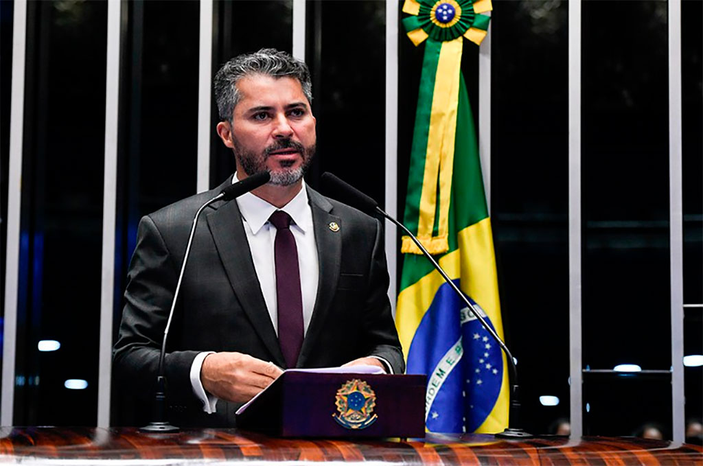 O senador Marcos Rogério (PL-RO) foi relator do projeto Foto: Jefferson Rudy/Agência Senado