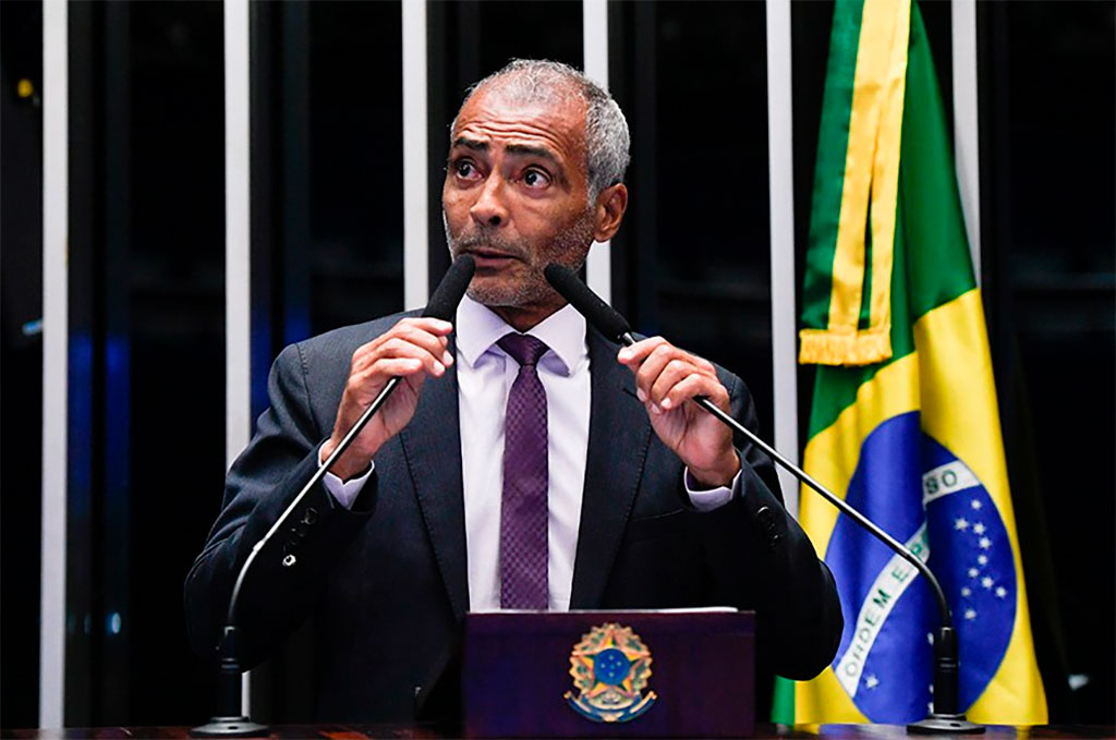 Senador Romário (PL-RJ) - Foto: Jefferson Rudy/Agência Senado
