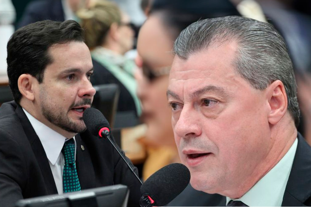 Autor da proposta, deputado Capitão Alberto Neto (PL-AM) e o relator, deputado Daniel Agrobom (PL-GO)- Foto: divulgação/Agência Câmara de Notícias